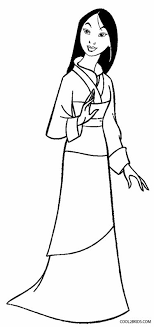 Princesas Disney Para Colorear Mulan