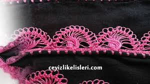 Yeni Firkete Tig Oyasi Modeli New Hairpin Crochet Model Orgu Boncuk Oya