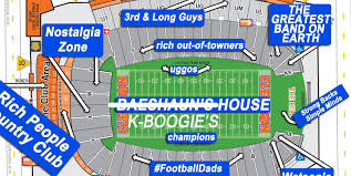 clemson stadium seating chart best seat 2018