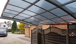 Sometimes the sizes of most are just too big for personal storage shed needs. The Italia Polycarbonate Aluminium Carport Canopy By Canopies Uk Ltd