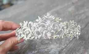 Bridal Tiara Anne Swarovski Crystal Wedding Von Edenluxebridal Kristallhochzeit Diadem Hochzeit Hochzeit Tiara