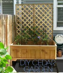 Cedar planter box trim supplies: Raised Cedar Garden Planter Tutorial Inspiration For Moms