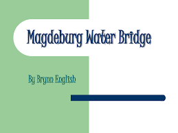 At 918 meters, it's the longest navigable aqueduct in the world. Magdeburg Water Bridge