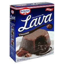 Lava salted caramel 2 packungen. Dr Oetker Lava Chocolate Cake And Sauce Mix Shop Baking Mixes At H E B