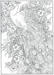 Peacock Coloring Page For Adults 3 31 Peacock Coloring Pages Designs Coloring Books Mandala Coloring Pages