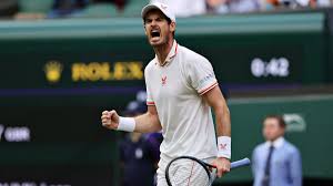 From a sporting family, his brother jamie has a grand slam doubles title to his credit and formed a doubles pairing with andy in beijing, whilst his mother won multiple scottish. Wimbledon Zweifacher Champion Andy Murray Besiegt Zum Auftakt Den Gesetzten Nikoloz Basilashvili Eurosport