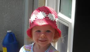Easy Spiral Toddler Sun Hat Pattern