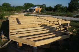 Once the concrete piers for the house were completed, and the homemade termite shields in place, it was time to put on the beams. Pier And Beam Foundation Foundation Construction And Design
