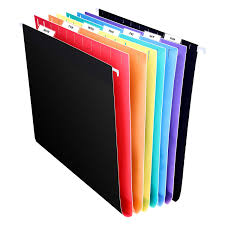 Plastic Hanging File Folders 7 Pocket Letter Size Accordian File Organizer Expanding Hang Files Folder For Filing Cabinet Expandable File Box Colored Accordion Document Receipt Organizer With 8 Tabs Office Products