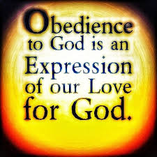 OBEDIENCE AN EXPRESSION OF LOVE! * bzioninspires