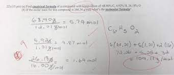 Molar mass c6h12o6 = 180.15588 g/mol. 19 10 Pts Find Number Of Molecules Of 4 70 Mg Chegg Com
