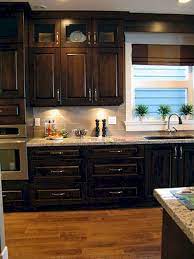 Cool 99 Kitchen Backsplash With Dark Cabinets Https Besideroom Com 2017 07 29 99 Kitch Home Kitchens Trendy Kitchen Backsplash Backsplash With Dark Cabinets