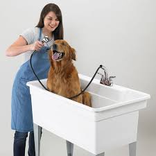 big tub utilatub with faucet utility