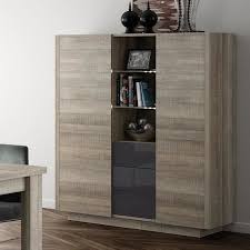 Découvrez le meilleur du meuble de salle à manger avec le bahut et le meuble buffet sur hcommehome, spécialiste du mobilier design. Buffet Haut Moderne Bois Gris Et Laque Anthracite Pisamon Chene Gris Et Laque Anthracite Achat Vente Buffet Bahut Buffet Haut Moderne Bois Gr Soldes Sur Cdiscount Des Le 20 Janvier Cdiscount