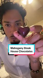 cute lil choclate box gift #mahoganysteakhouse #mahogany #chocolate #review