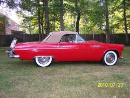 Image result for Fiesta Red 1956 Thunderbird