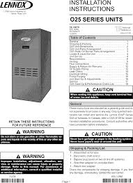 The main distinguishing difference between the three offerings is the afue rating. Lennox Furnace Heater Oil Manual L0806374