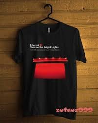 New Turn On The Bright Lights Interpol Gildan Black T Shirt Size S 2xl For Men In 2020 Black Tshirt Shirt Size Black And White Man