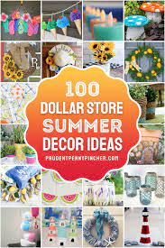 100 Dollar Store Diy Summer Decor Ideas In 2021 Summer Diy Dollar Tree Crafts Dollar Store Diy