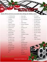 A List Of The Best Christmas Movies To Use As A Checklist With Your Family Christmas Movi Best Christmas Movies Christmas Movies List Merry Little Christmas