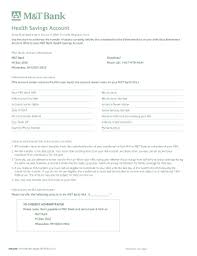 Your complete m and t bank account number (including leading zeros) beneficiary name: M And T Bank Hsa Fill Online Printable Fillable Blank Pdffiller