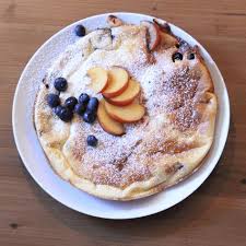 Birch Benders Paleo Pancake Mix Recipes Peach Blueberry Dutch Baby Birch Benders Recipes Food Paleo Pancake Mix Recipe Recipes