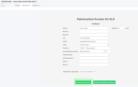 Drucken sie ihre paketmarke einfach zu hause, an dhl standorten oder bei einem dhl zusteller drucken sie ihre versandscheine, z.b. Versandarten Gls Und Alle Funktionen Xentral Erp Software Gmbh