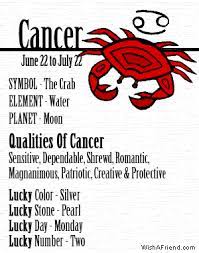 What is the lucky color of cancer of the year 2011? Cancer Man Horoscope Quotes Quotesgram