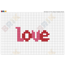 Épinglé par crafty francium sur perler bead ideas pixel. Love Pixel Art Brik