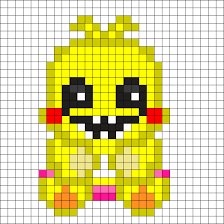 Pin Van Nadine Motter Op Pixel Art Kiana In 2020 Strijkkralen Strijkparels Figuren Strijkparels