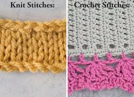 Knitting and crocheting have remained the most popular pastime among women for many generations. Knitting Vs Crochet What S The Difference Favecrafts Com