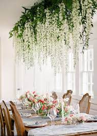 Silk White Wisteria Flowers Afloral Indoor Wedding Ceremonies Diy Wedding Flowers Indoor Wedding