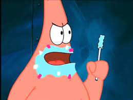 Just me or did the lollipop Patrick ate on Life of Crime look like the best  cotton candy flavored lollipop ever. : r/spongebob
