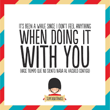 No Siento Nada Superbritanico Superbritanico Dichos En Espanol Vocabulario En Ingles