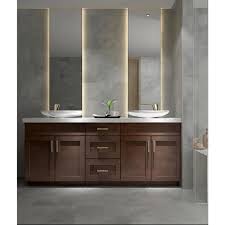 In this video, i build the base cabinet for the bathroom vanity. Cowry Espresso 78 In X 21 In X 31 50 In Cabinet Rona