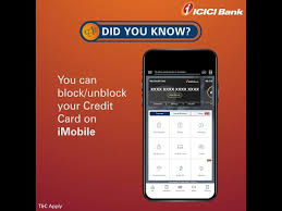 The card will be blocked instantly. Block Unblock Your Credit Card Using Imobile App Youtube