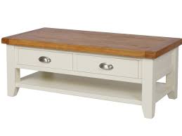 Explore 103 listings for wood coffee table with drawers at best prices. Country Cottage Cream Painted Large 4 Drawer Oak Coffee Table With Shelf April Mega Deal Painted Coffee Tables Coffee Table With Shelf Coffee Table