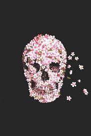 Maybe you would like to learn more about one of these? Pink Foral Skull Background Wallpaper For Iphone Or Ipod Skull Art Print Skull Wallpaper Skull Art