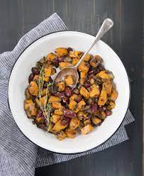 Red Bean And Sweet Potato Hash Recipe Zone Diet Recipes Zone Recipes Sweet Potato Hash Recipe