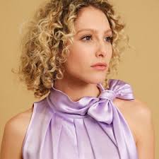 Champagne Silk Blouse