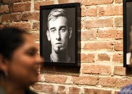 at Jeff Vespa's Voices of Parkland :Art Opening