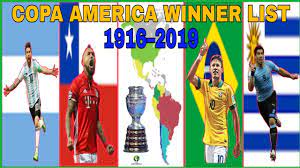 At 74 years of age he will manage at his seventh conmebol copa america in 2021. Copa America Championship All Winner List 1916 2019 A S Topic Youtube