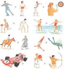 Clavados inflexiones de 'clavado' (adj): Verbos Para Deportes En Ingles Leccion 81 Vocabulario