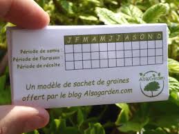 Fabriquer Des Sachets Pour Vos Graines Modele A Imprimer Jardinage Sachets De Graines Etiquette Jardin
