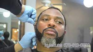 Black men with gray beards. Grey Coverage Style Beard Kylekuts Com Youtube
