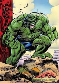Croatian spy emil blonsky was sent to america to infiltrate the new mexican air force base where bruce banner did his research. Abomination Marvel Universe Series 5 1994 Base Trading Card 186 Ebay