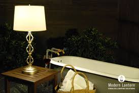 Cage bulb lantern decorative lamp battery powered cordless accent light with warm white fairy lights led bulb lamp. Clove Cordless Table Lamp Champagne Modern Lantern