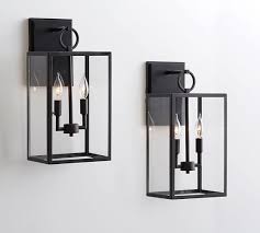 Manor Glass Iron Sconce In 2020 Outdoor Sconces Outdoor Sconce Lighting Outdoor Light Fixtures