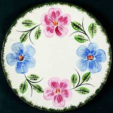 117,000+ vectors, stock photos & psd files. Norma Dinner Plate By Blue Ridge Southern Pottery Replacements Ltd Pink And Blue Flowers Pottery Painting Ceramic Painting