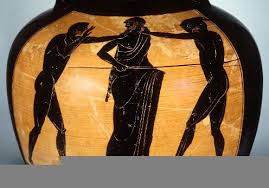 Ancient Sports Pankration This Event Was A Grueling Combination Of Boxing And Wrestling Punches Were Allowed Altho Griegos Antiguos Griego Ceramica Antigua